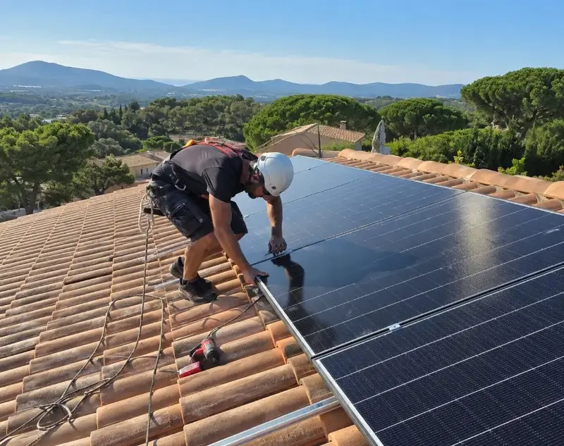Installateur panneaux solaires Caudrot — pose photovoltaïque sur toiture